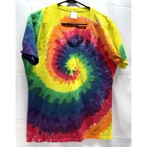 Koloa Surf Company Womens Tie Dye T-Shirt Sz L